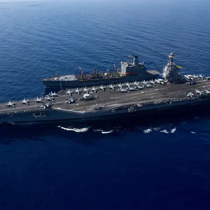 حاملة الطائرات الأميركية جيرالد فورد.. قوة هجومية قرب فنزويلا