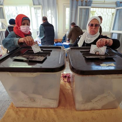 مصر.. 45% من الناخبين صوتوا في ثاني أيام انتخابات الرئاسة
