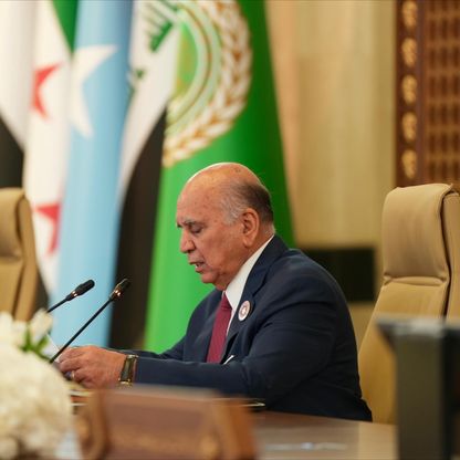 وزير الخارجية العراقي: ندعم خطة مصر لإعادة إعمار غزة دون تهجير