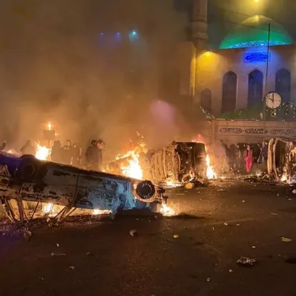 احتجاجات إيران تدخل يومها الـ15.. وبيزشكيان يتهم أميركا وإسرائيل بــ"تحريك مثيري الشغب"