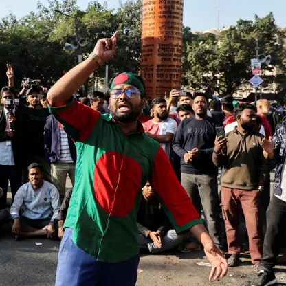 اضطرابات في بنجلاديش بعد وفاة أحد قادة الحركة الطلابية قبيل الانتخابات