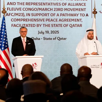 برعاية قطر.. الكونغو وحركة 23 مارس توقعان اتفاقية إطارية للسلام