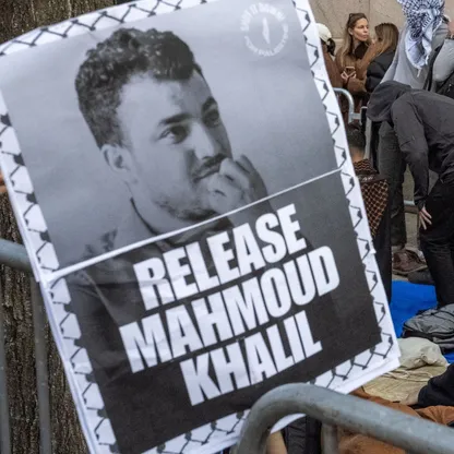الطالب الفلسطيني محمود خليل يصف اعتقاله في أميركا بـ"الاختطاف"