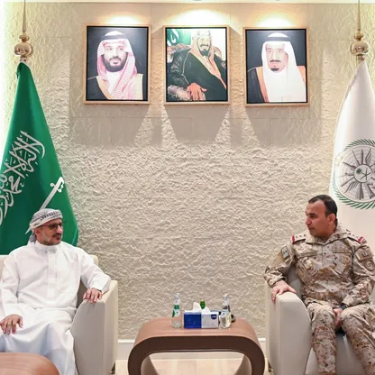 قائد القوات المشتركة يبحث مع طارق صالح رفع جاهزية القوات اليمنية وتنسيق الجهود