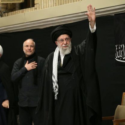 خامنئي يحضر احتفالاً دينياً في أول ظهور علني منذ بداية الحرب مع إسرائيل