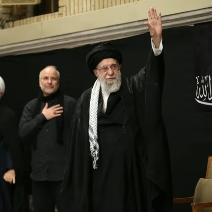 خامنئي يحضر احتفالاً دينياً في أول ظهور علني منذ بداية الحرب مع إسرائيل