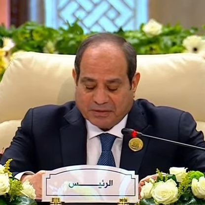 السيسي: خطة إعمار غزة يجب أن تكون بالتوازي مع مسار سياسي وأمني للسلام