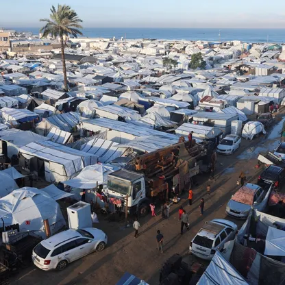 "حماس": ما يدخل من شاحنات إلى غزة لا يلبّي الحدّ الأدنى من الاحتياجات