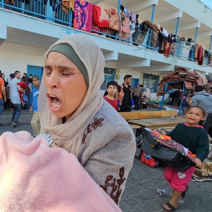 دماء وأشلاء.. وقائع جحيم إسرائيلي داخل مربع إيواء نازحين في جباليا