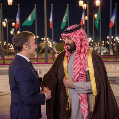 ولي العهد السعودي والرئيس الفرنسي يبحثان التصعيد العسكري في المنطقة