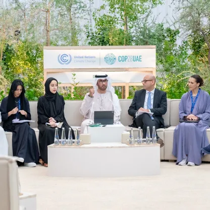 رئيس "COP 28" ينفي تقريراً عن سعيه لإبرام صفقات طاقة على هامش المؤتمر