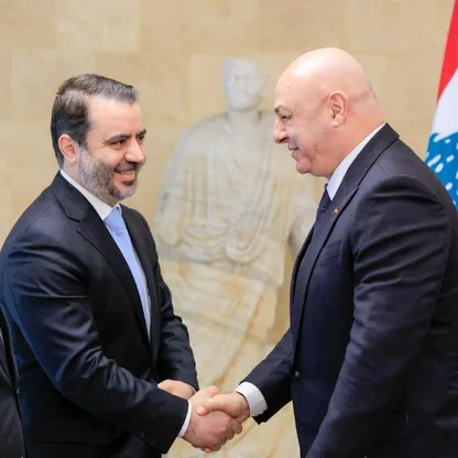 عون لوزير الخارجية السوري: نتطلع إلى تعزيز العلاقات على أساس الاحترام المتبادل