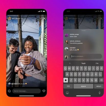 إنستجرام تطلق خاصية كتابة التعليقات على "الاستوريز"