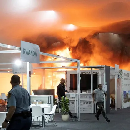 حريق يعطل مفاوضات "COP 30".. وجوتيريش يدعو للتوصل إلى اتفاق