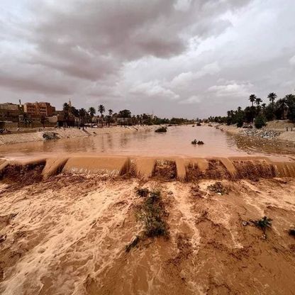 ضحايا في المغرب والجزائر بعد فيضانات اجتاحت مناطق صحراوية