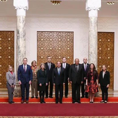 السيسي لوفد الكونجرس الأميركي: الأولوية الراهنة هي وقف إطلاق النار في غزة