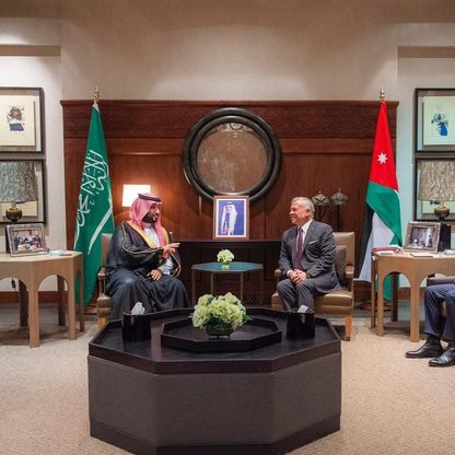 ولي العهد السعودي: ندعم الأردن فيما يتخذه من إجراءات للحفاظ على استقراره