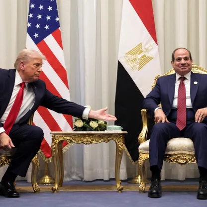 "أكسيوس": واشنطن تسعى للتوسط لعقد قمة بين السيسي ونتنياهو