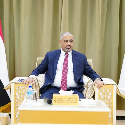 "التحالف": عيدروس الزبيدي هرب بحراً إلى أرض الصومال وتم نقله إلى أبوظبي