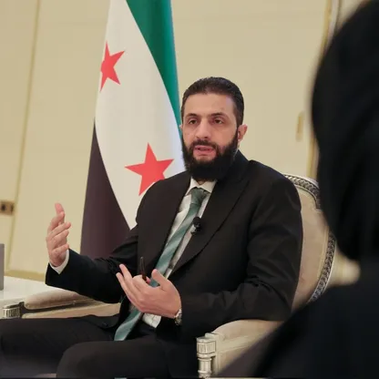 الشرع: الفوضى بسوريا ستضر العالم.. وقد نحصل على دعم عسكري من تركيا وروسيا