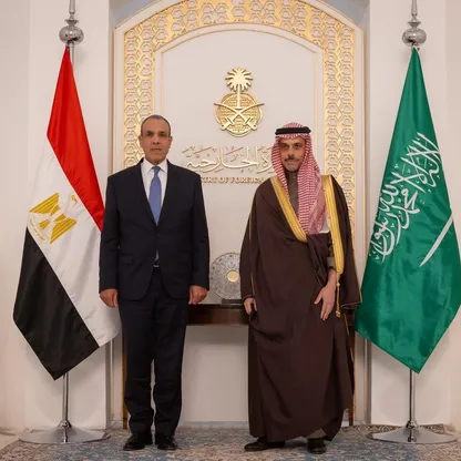 وزيرا خارجية السعودية ومصر يبحثان التطورات الإقليمية وأمن الملاحة