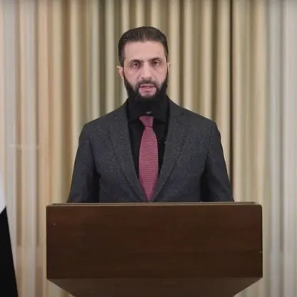 الشرع يدعو "الفلول" لتسليم أسلحتهم.. ويتعهد بمنع التجاوز ضد المدنيين