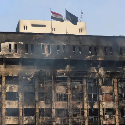 مصر.. إصابات بحريق في مديرية أمن الإسماعيلية