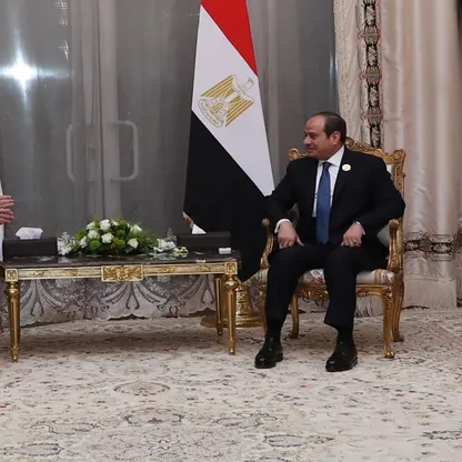 السيسي يبحث تعزيز التعاون الثنائي في أول لقاء مع نظيره اللبناني