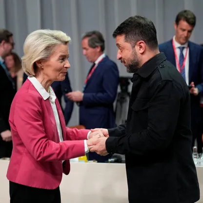 قمة بروكسل.. فون دير لاين: لن نغادر دون اتفاق بشأن تمويل أوكرانيا