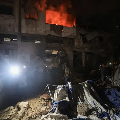 غارة إسرائيلية على مبنى سكني في غزة تقتل 7 فلسطينيين