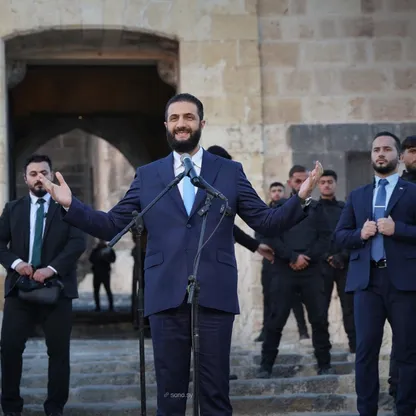 الشرع من قلعة حلب: سنعمل لإعادة بناء سوريا من جديد