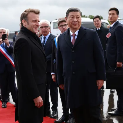 تايوان وأوكرانيا واتفاقات اقتصادية.. ملفات تتصدر زيارة ماكرون إلى الصين