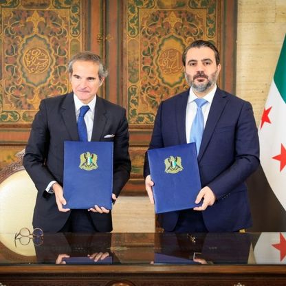 دمشق و"الوكالة الذرية" تتفقان على بحث فرص استخدام الطاقة النووية في سوريا