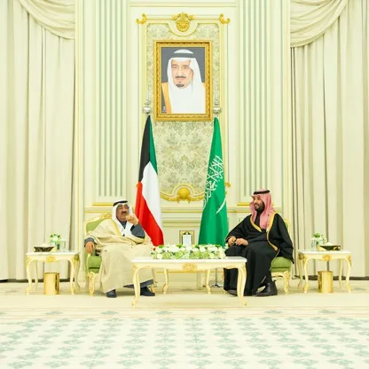 ولي العهد السعودي يبحث تطوير العلاقات مع أمير الكويت