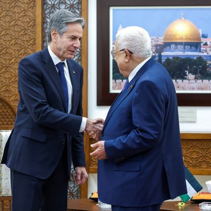 بلينكن يطالب عباس بـ"إصلاح" السلطة الفلسطينية تمهيداً لحكم غزة