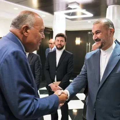 وزيرا خارجية مصر وإيران يؤكدان أولوية وقف النار في غزة