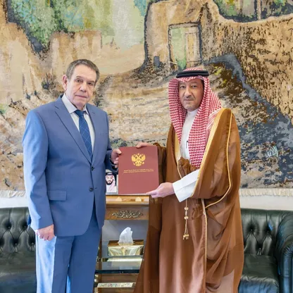 وزير الخارجية السعودي يتلقى رسالة خطية من نظيره الروسي