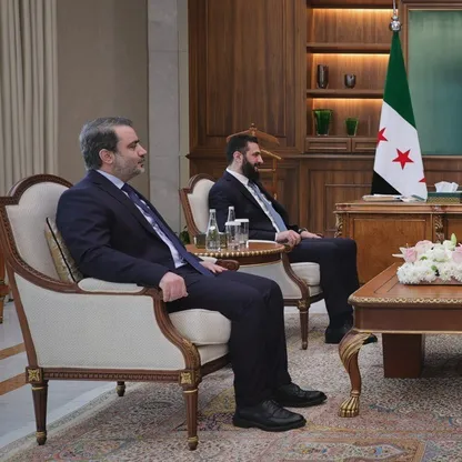 الشرع يبحث مع قائد "قسد" استكمال عملية الدمج ضمن اتفاق 29 يناير