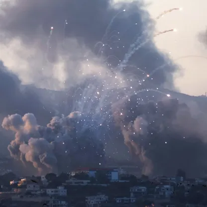 الجيش الإسرائيلي يعلن مهاجمة أهداف تابعة لـ"حزب الله" و"حماس" في لبنان