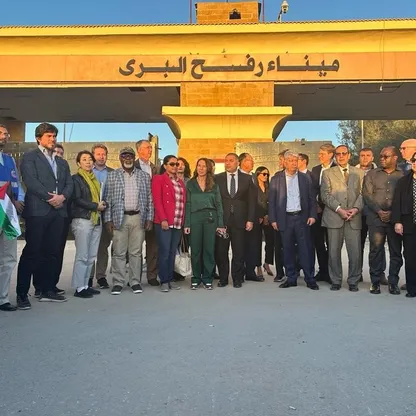 حرب غزة.. وفد مجلس الأمن يزور رفح وسط تحذيرات بشأن المساعدات