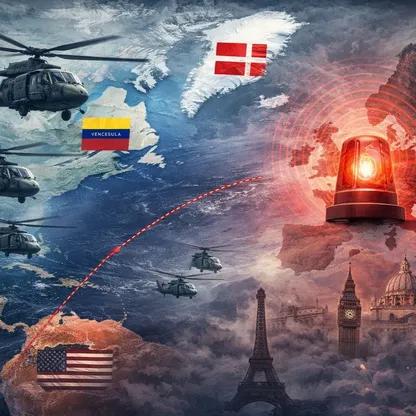 صدمة فنزويلا وتهديدات جرينلاند.. دوي المروحيات الأميركية يهز القارة العجوز