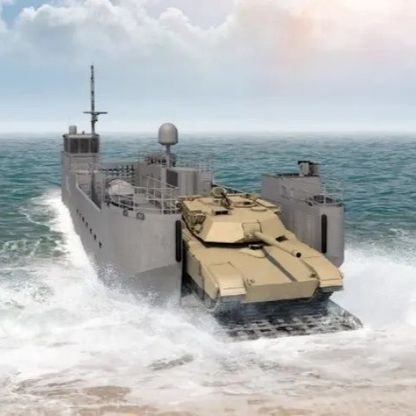البنتاجون يطور مركبات بحرية لنقل الدبابات إلى المحيط الهادئ