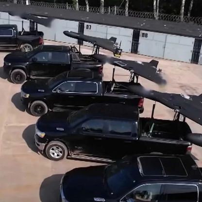 روسيا تطرح نسخة متنقلة من المسيرة Geran-2 تعمل في جميع التضاريس