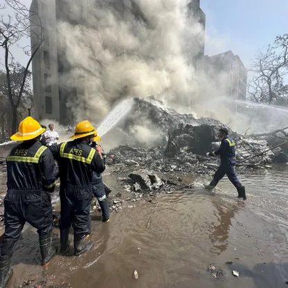 ارتفاع عدد ضحايا حادث تحطم الطائرة الهندية إلى أكثر من 240.. ونيودلهي تعلن بدء التحقيق