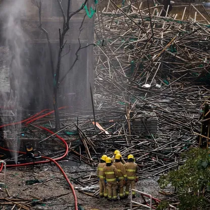 حريق أبراج هونج كونج.. اعتقال المزيد من المشتبه بهم وارتفاع الوفيات