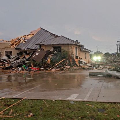 ضحايا وأضرار مادية جراء عواصف قوية وسط أميركا