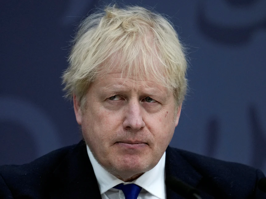 رئيس الوزراء البريطاني بوريس جونسون - REUTERS