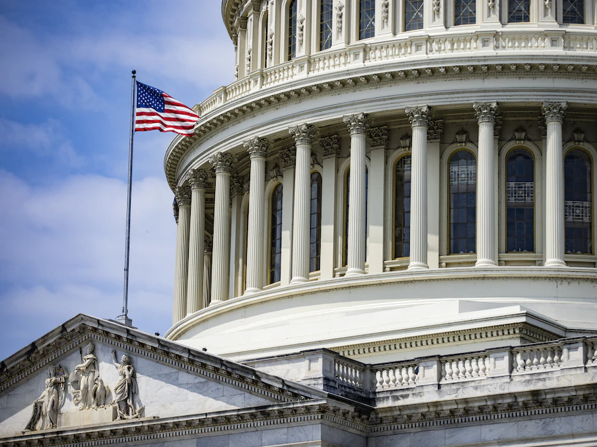 مبنى الكونجرس الأميركي في العاصمة واشنطن، 24 يوليو 2021 - Getty Images via AFP