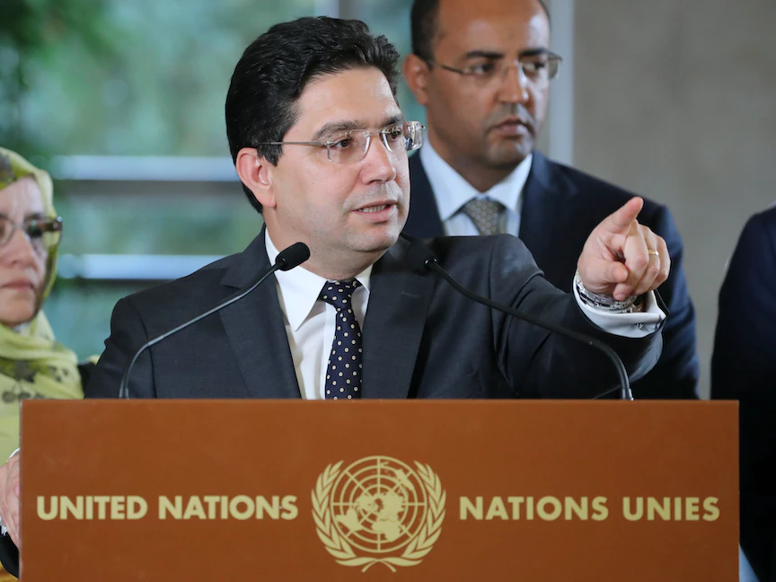 وزير الخارجية المغربي ناصر بوريطة - REUTERS