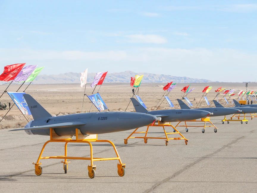 مناورة عسكرية في إيران - 4 يناير 2021 - VIA REUTERS